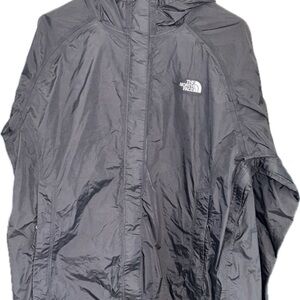 The North Face Black Hooded Rain Shell